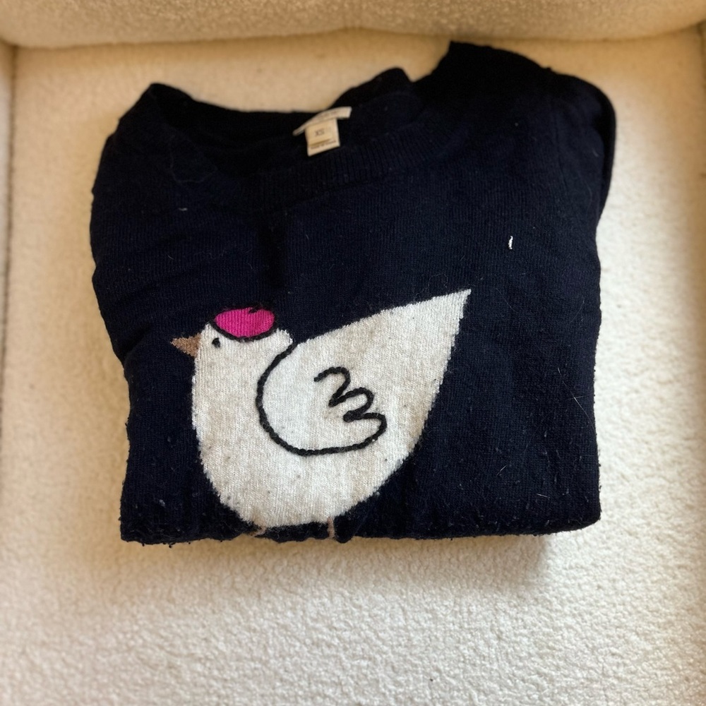 J Crew ‘French hen’ sweater